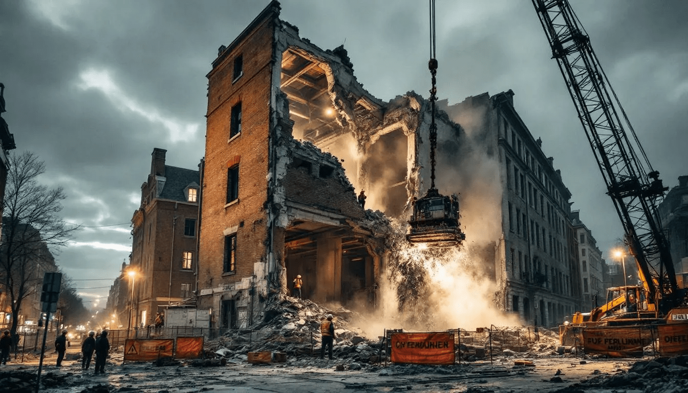 Altbau abreißen Berlin - ProjektX Ausbau