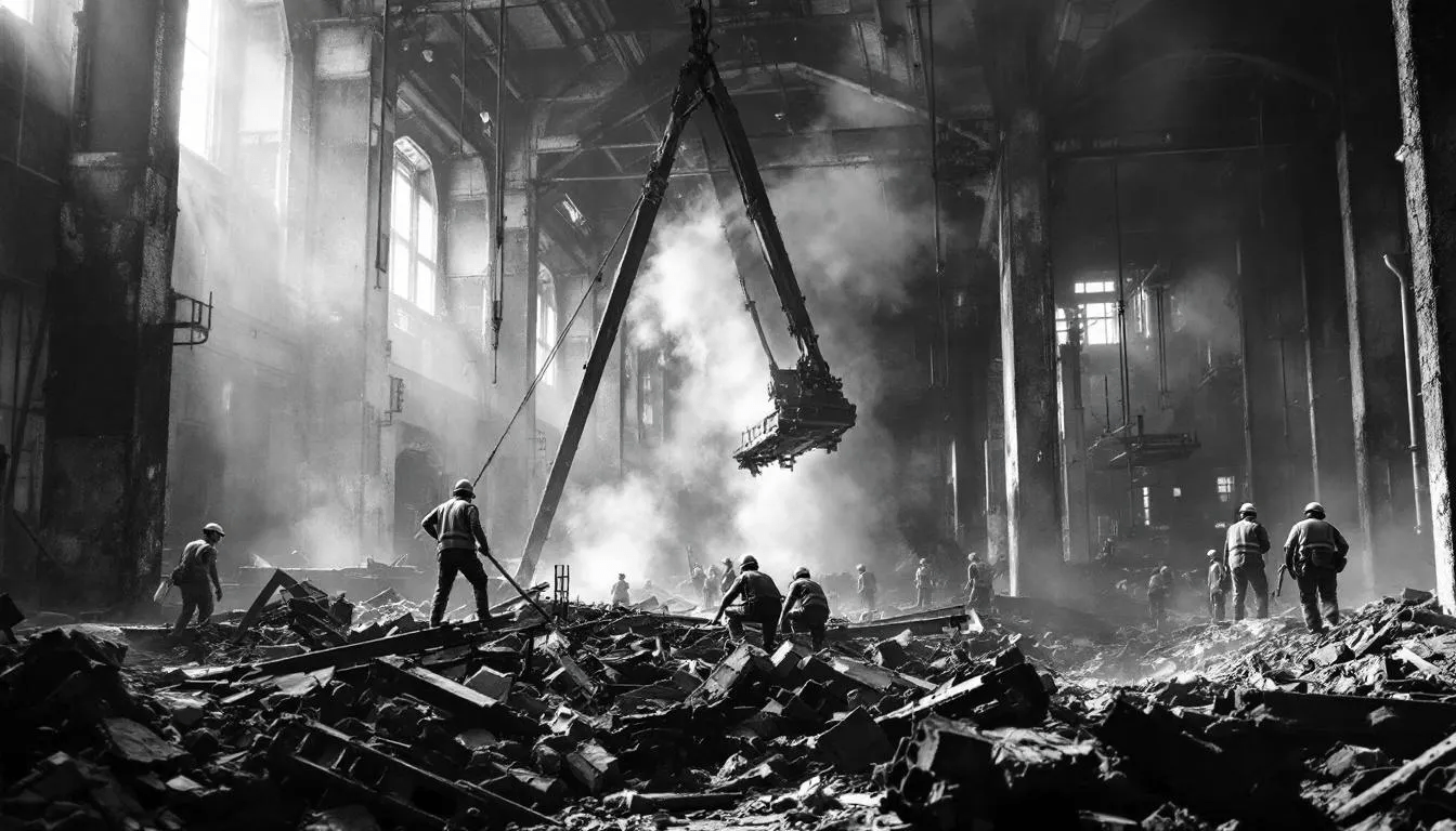 Gewerbeabriss Berlin - ProjektX Ausbau